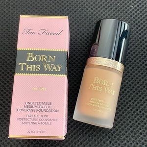 Too faced born this way oil free undetectable medium-full coverage foundation